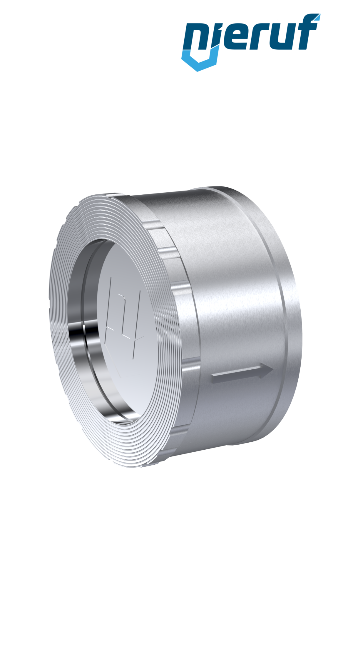 clapet anti-retour DN 150 acier inoxydable 1.4408 NBR PN 10 jusqu'à 40 (+ASME B16.5 / ANSI 150)