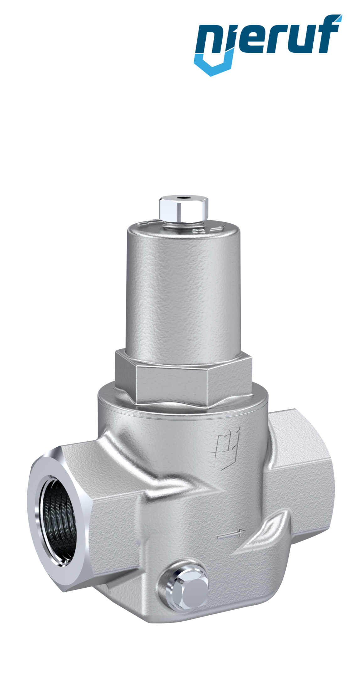 réducteur de pression d'eau (40 bar) G 1/4, 0,5 à 6 bar (DRW1140-6) -  Landefeld - pneumatique - hydraulique - équipements industriels