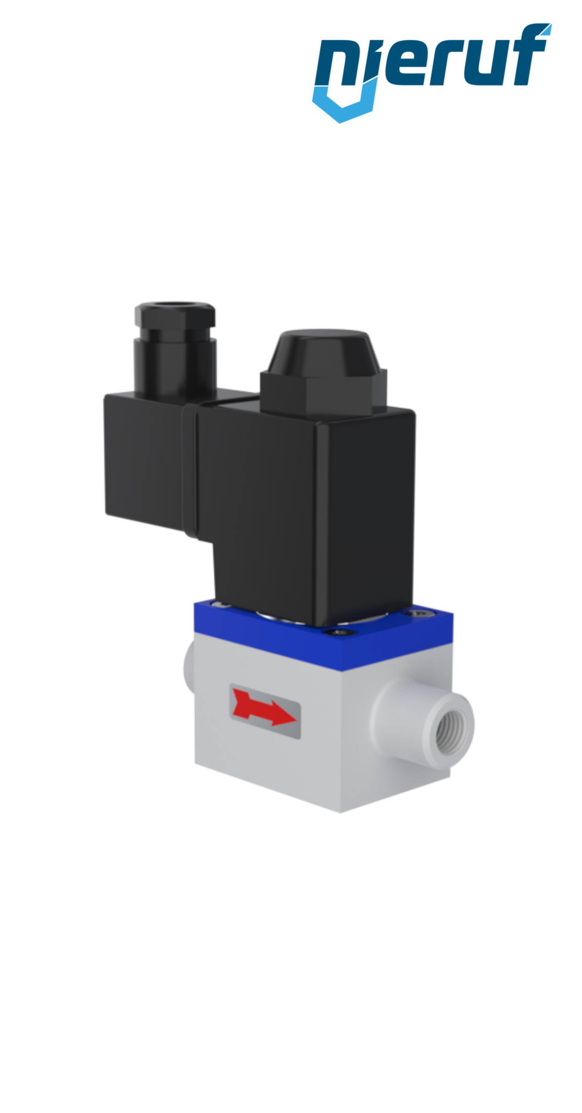 électrovanne en PTFE DN2,0 KV02 EPDM 24V DC